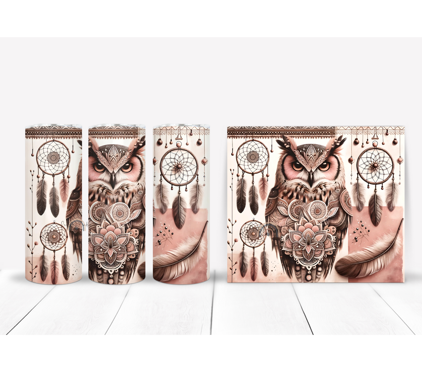 Owl Dreamcatcher Tumbler
