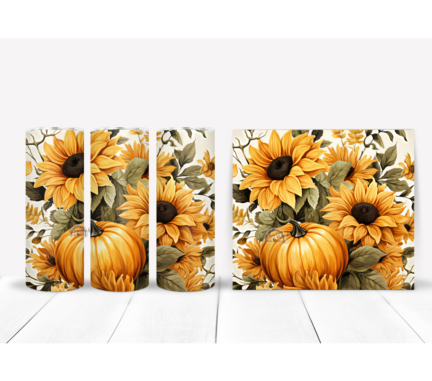 Sunflower Fall Tumbler
