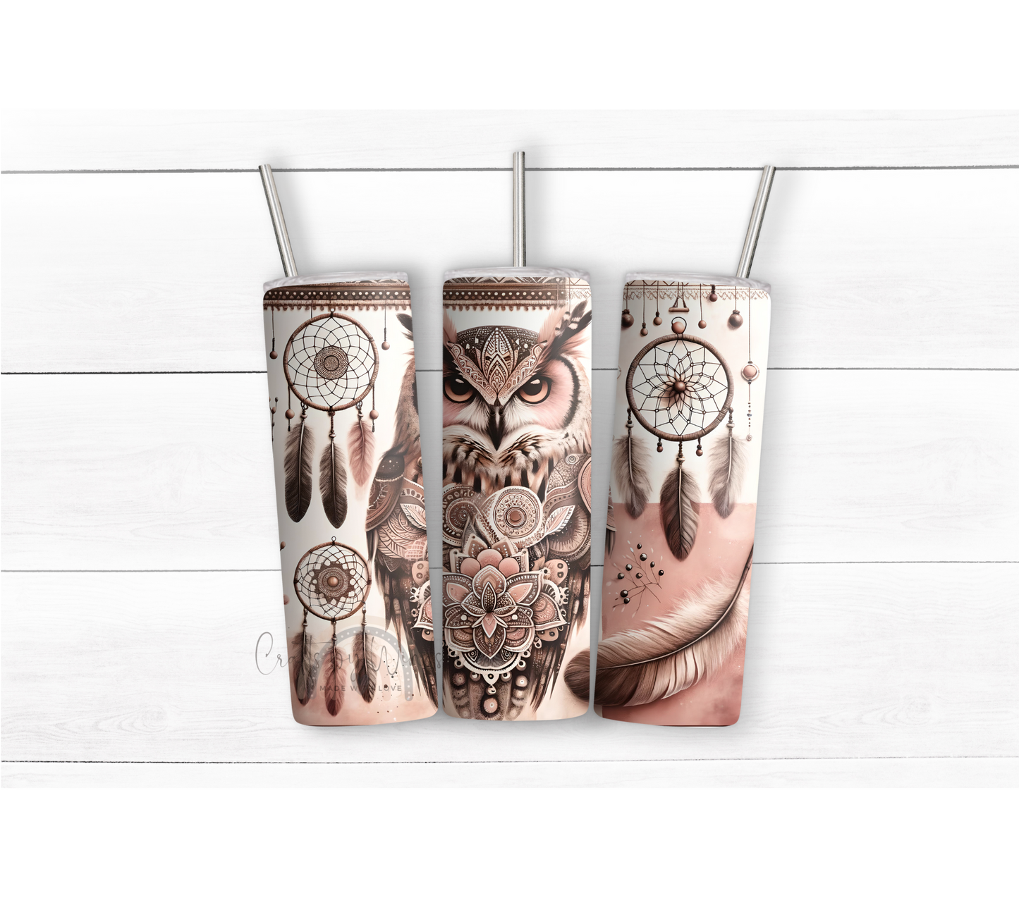 Owl Dreamcatcher Tumbler