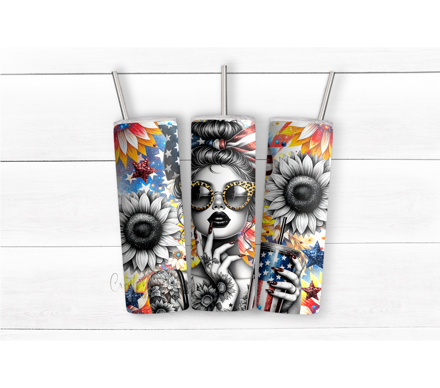 Sunflower Mama Tumbler