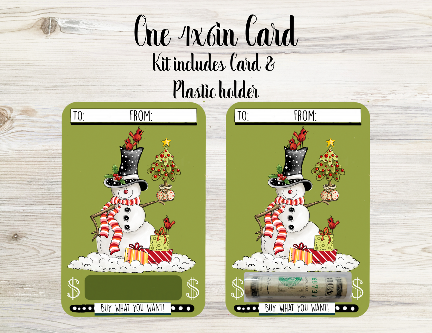 Christmas Money Card