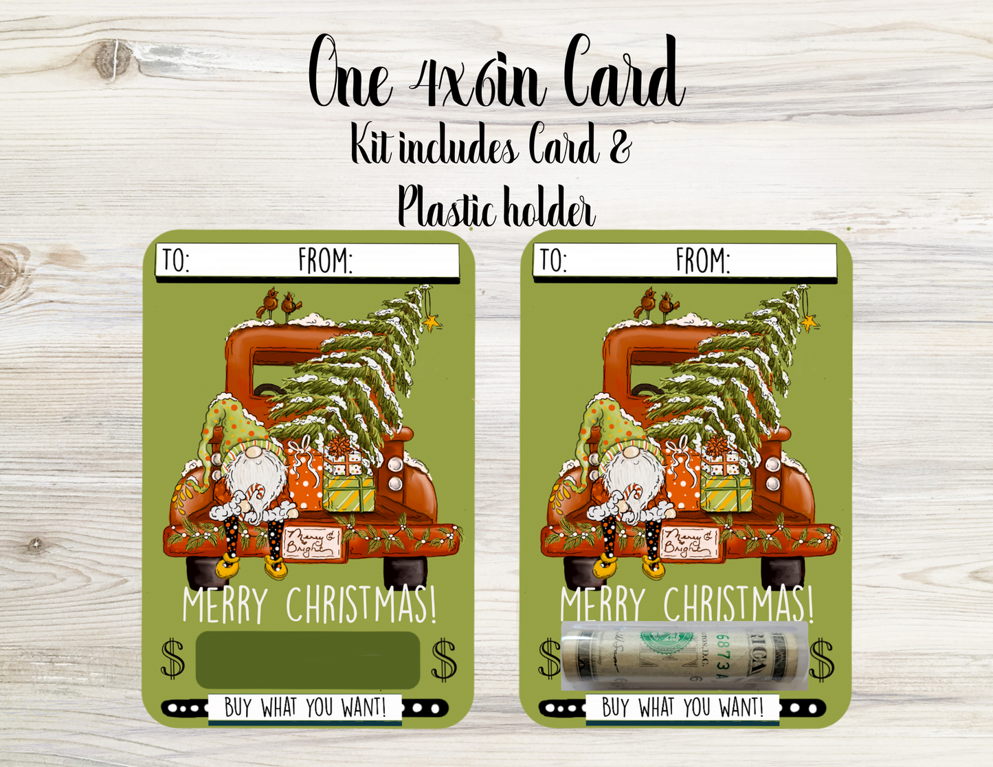 Christmas Money Card