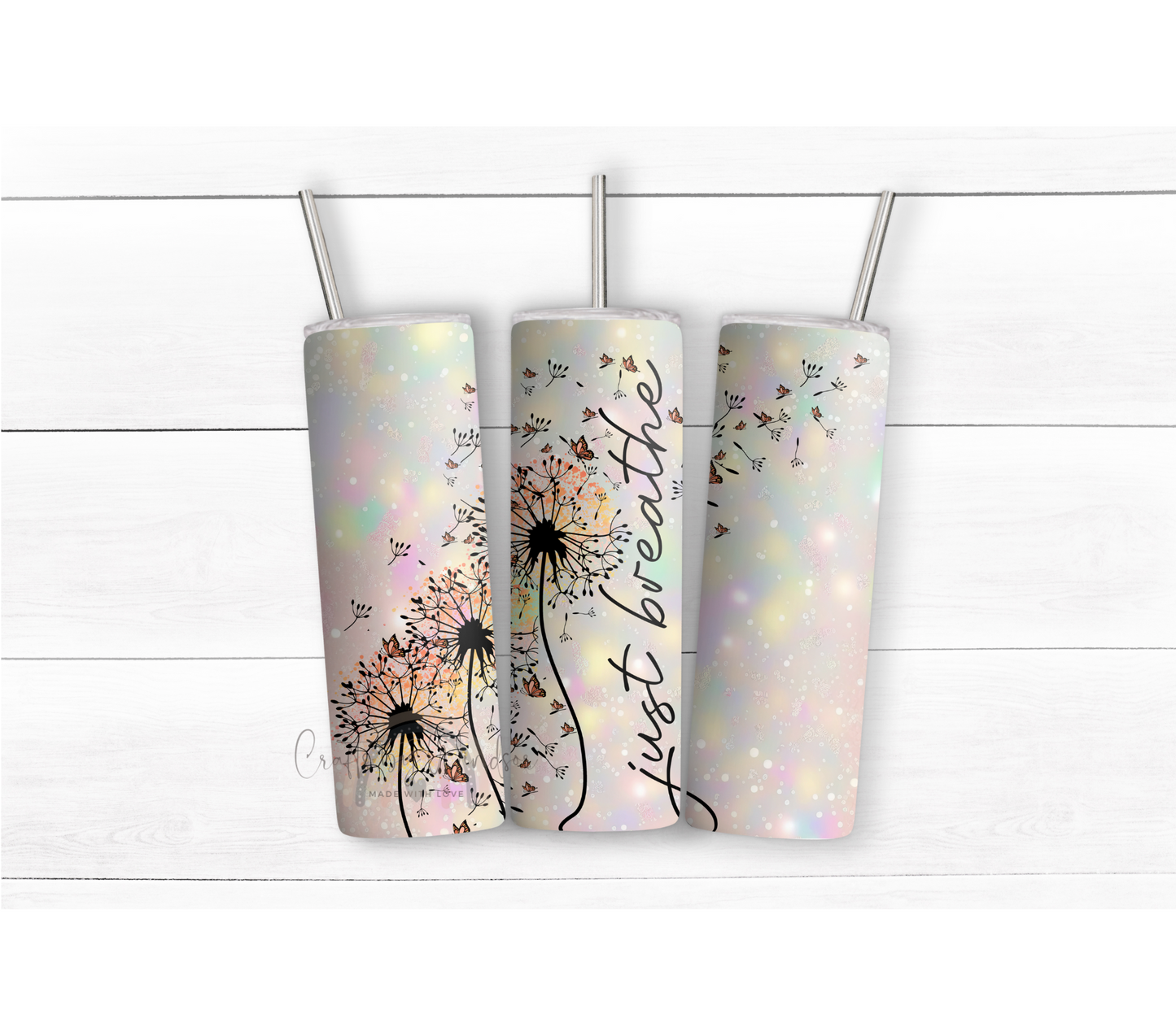 Just Breathe Tumbler