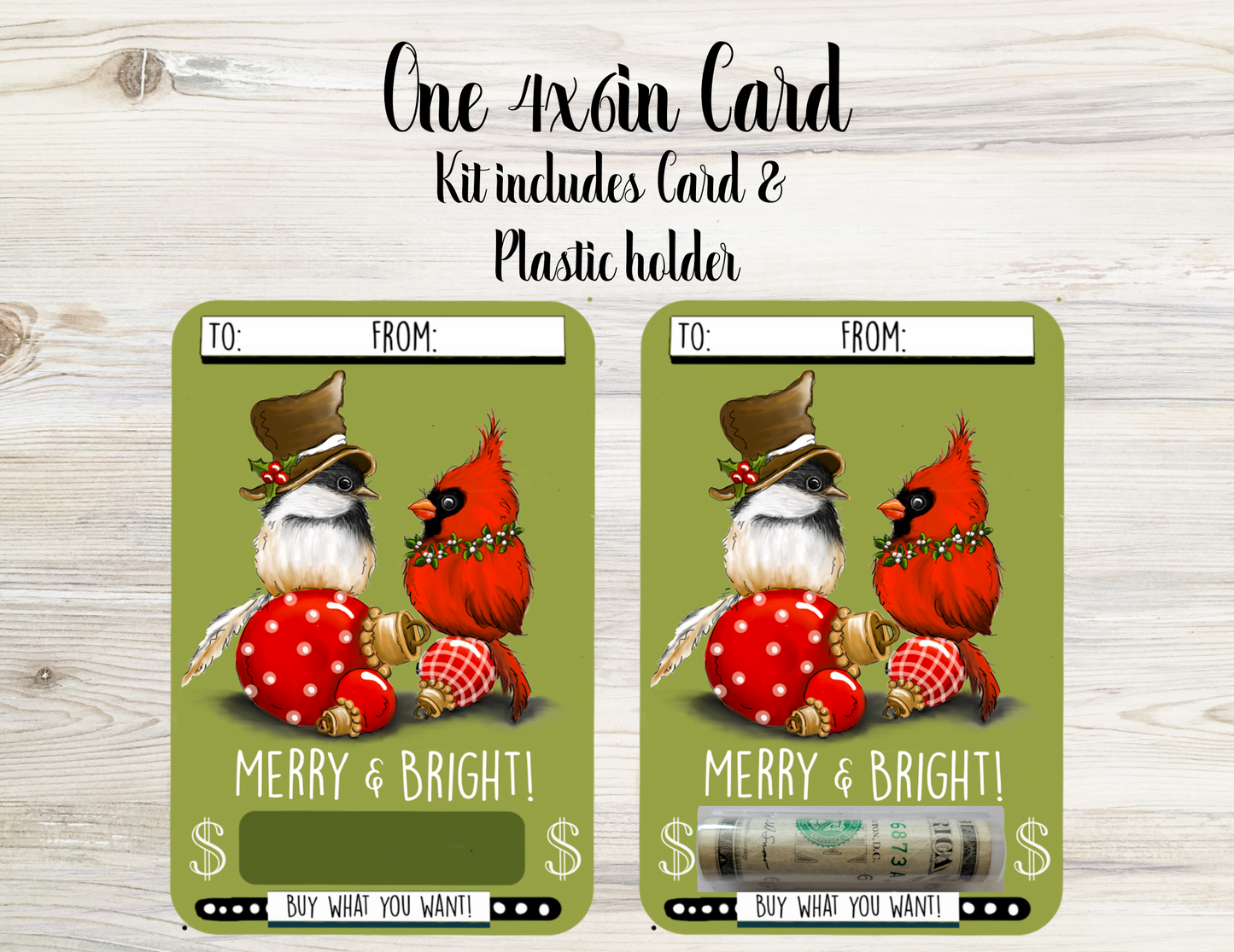 Christmas Money Card