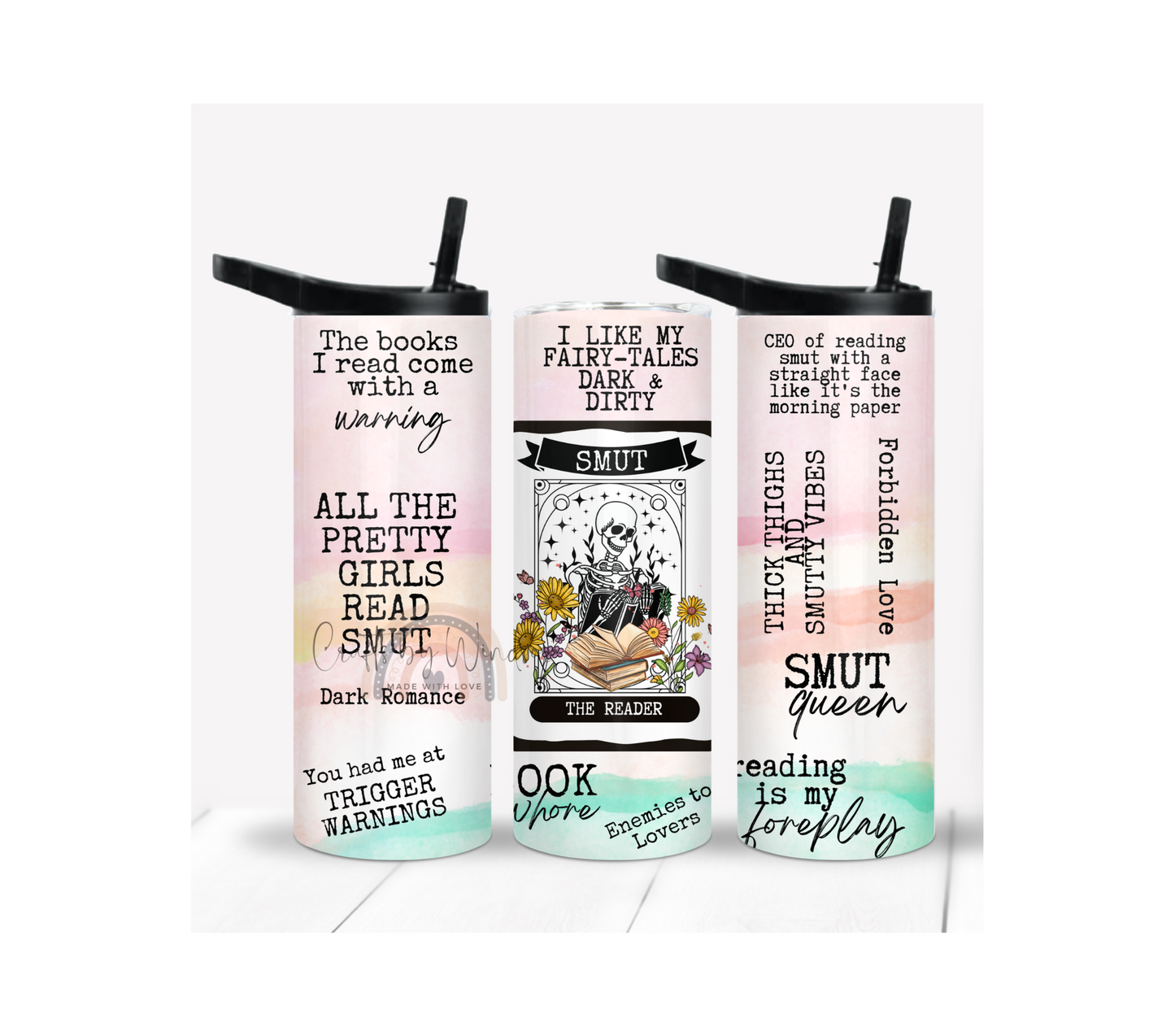 Smut Book Lover Tumbler