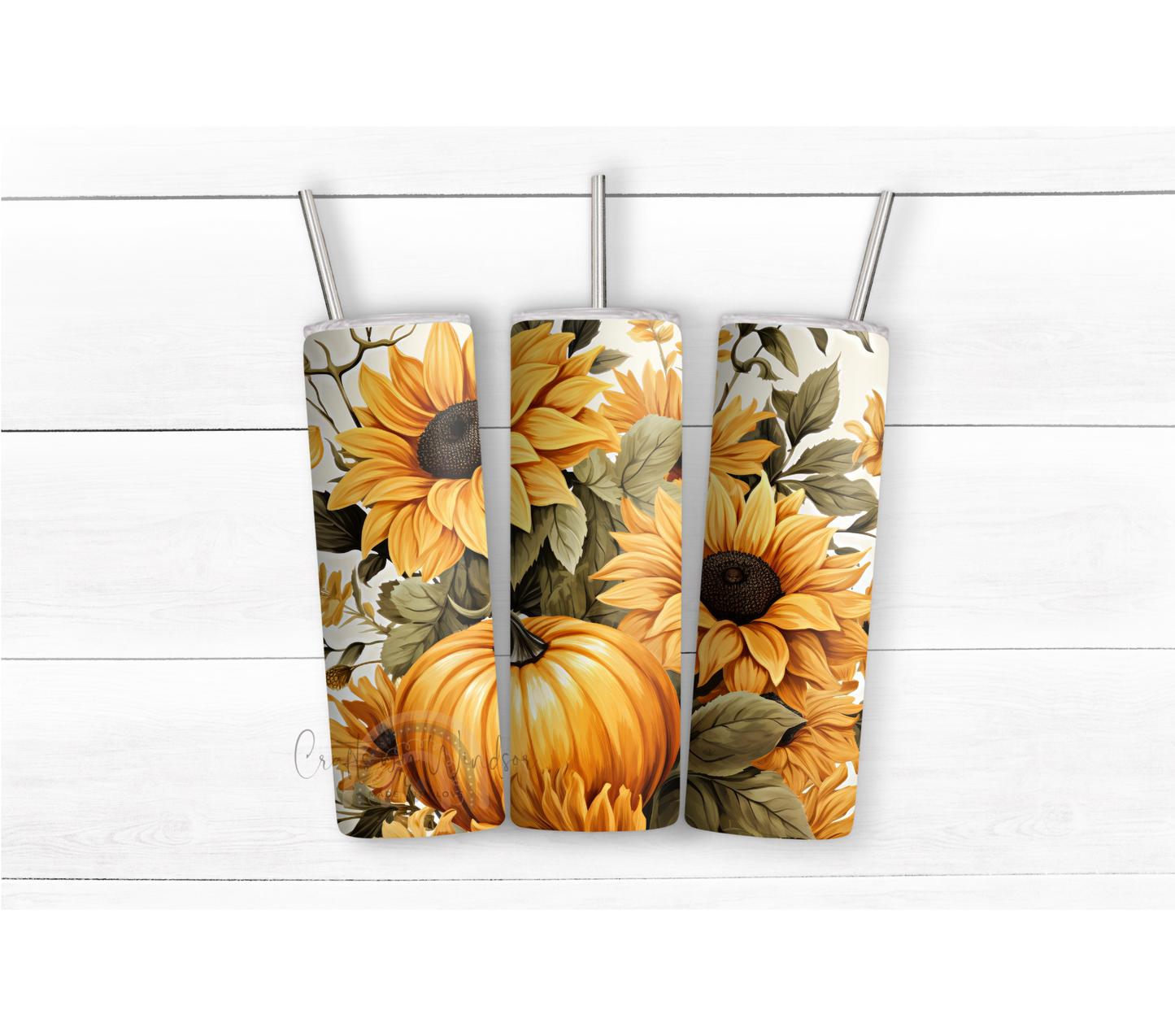 Sunflower Fall Tumbler