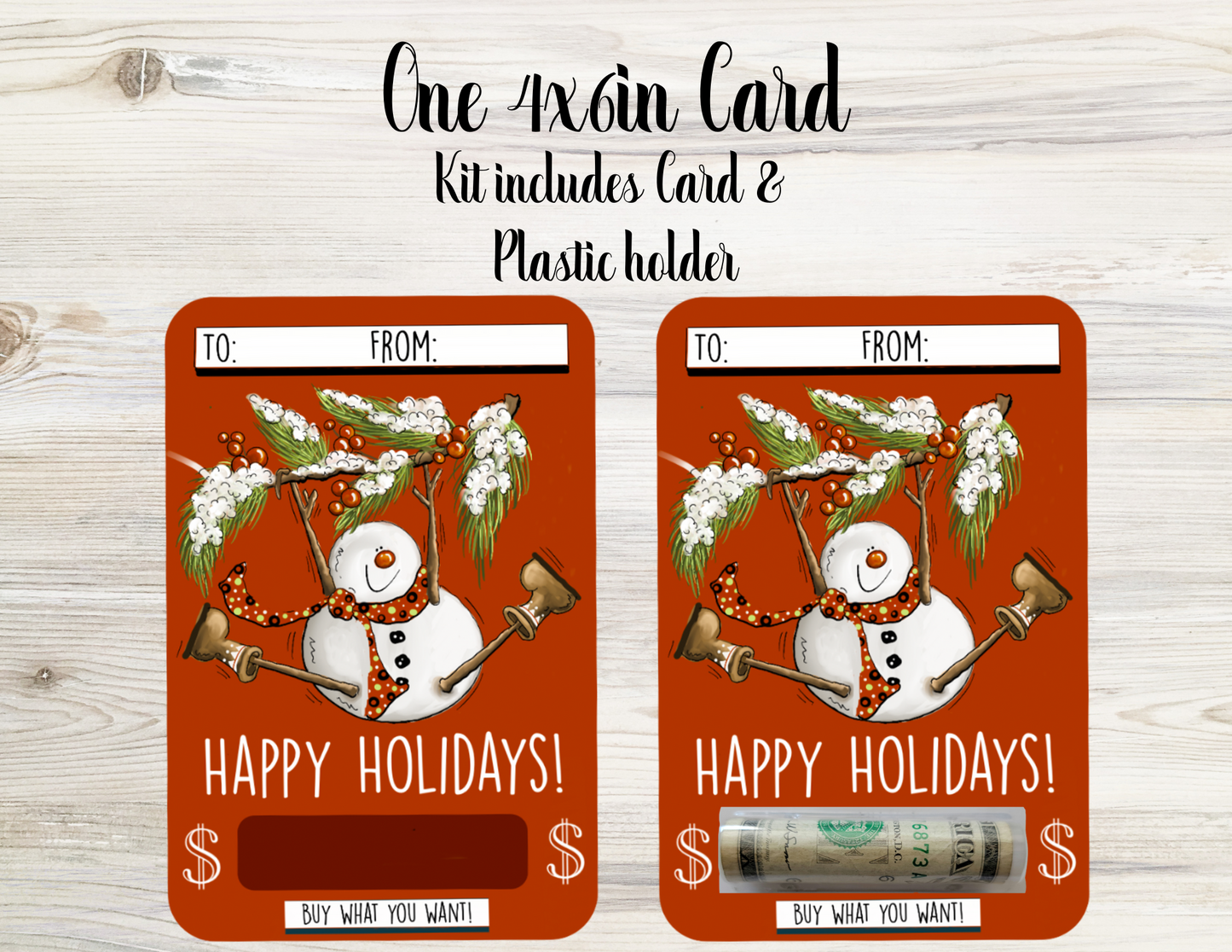 Christmas Money Card