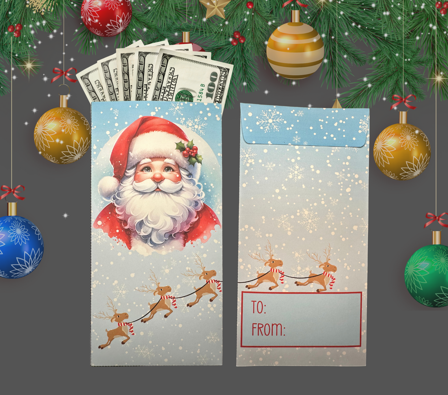Christmas Money Envelopes
