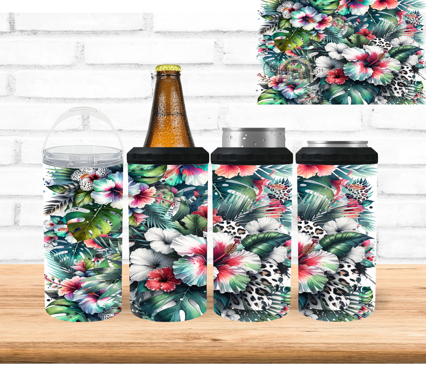 Tropical Leopard 4 in 1