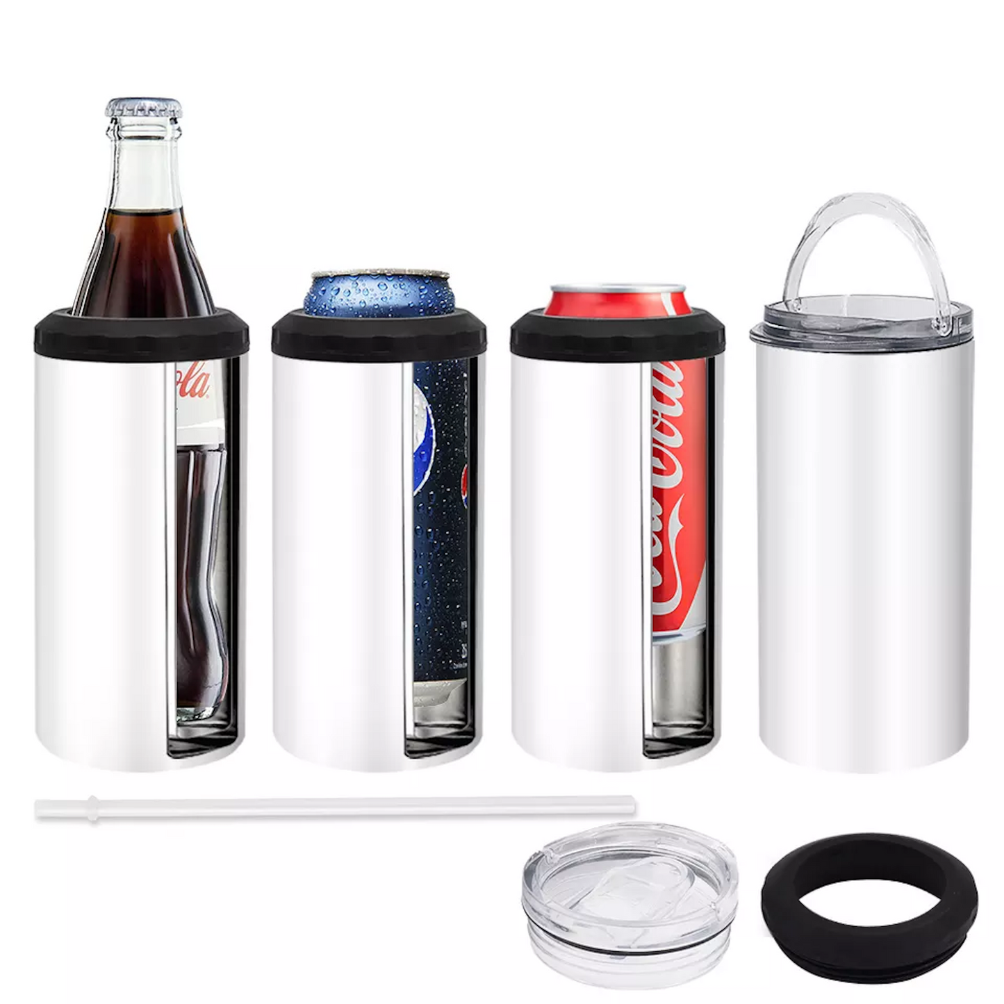Breast Cancer 4 in 1 Can Cooler