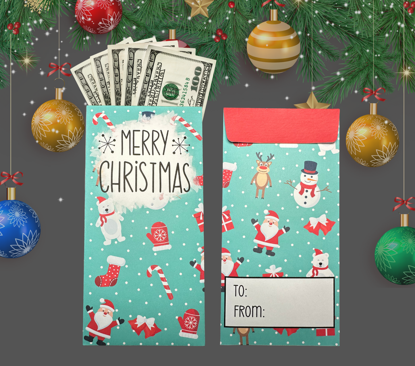 Christmas Money Envelopes