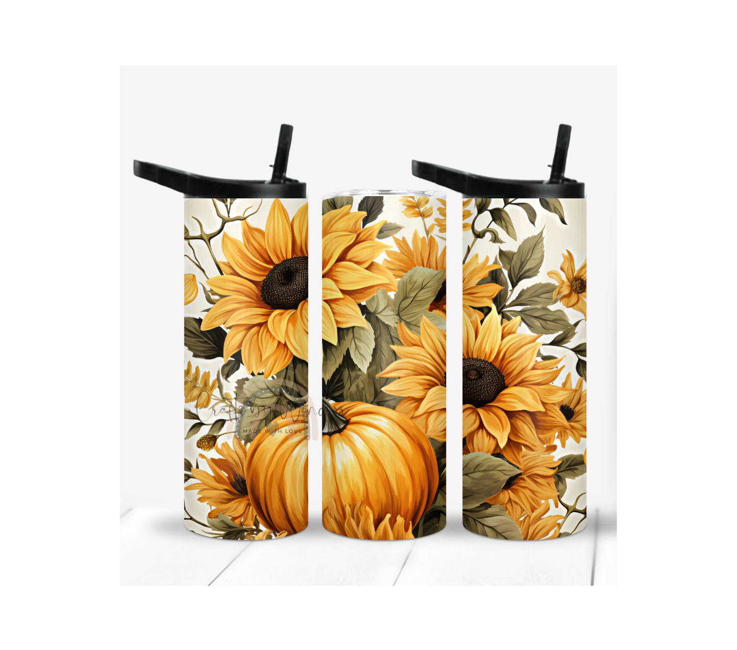 Sunflower Fall Tumbler