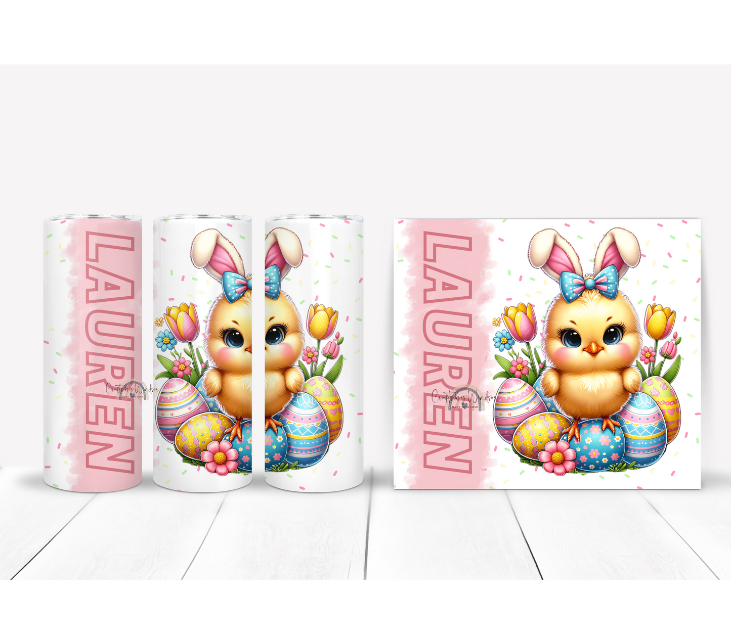 Personalized Easter Tumbler