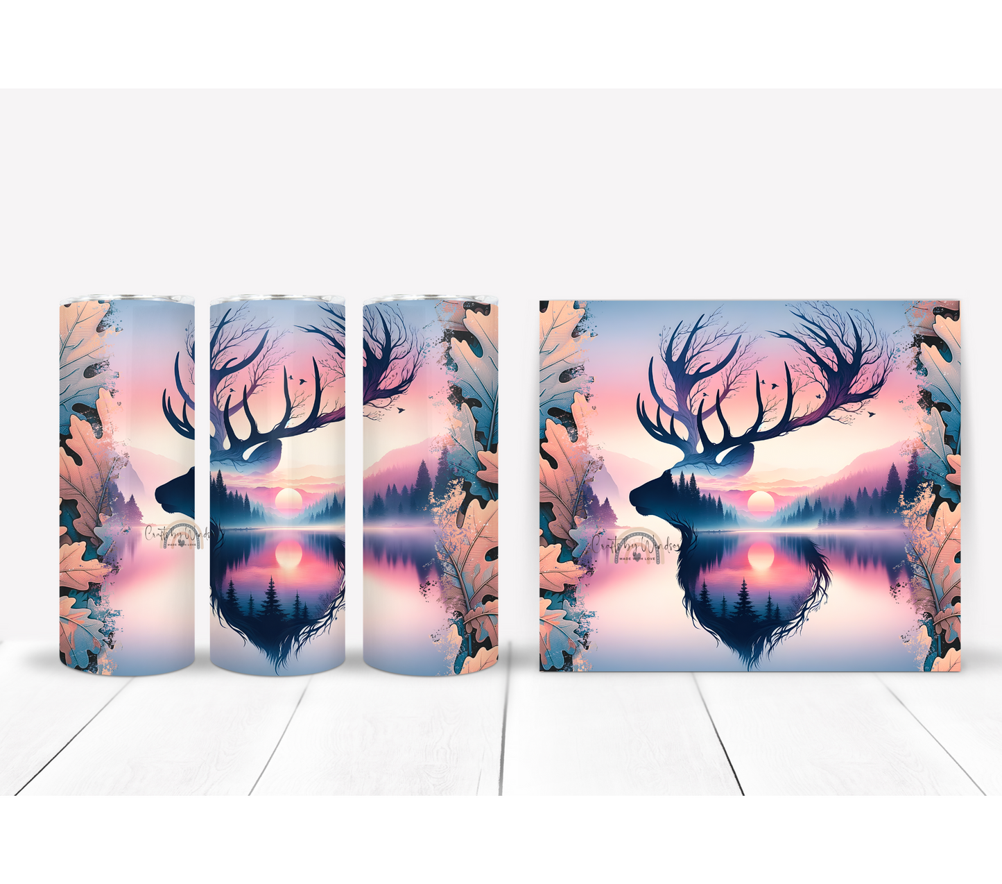 Sunset Deer