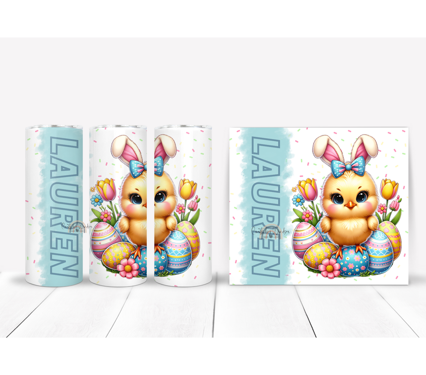 Personalized Easter Tumbler