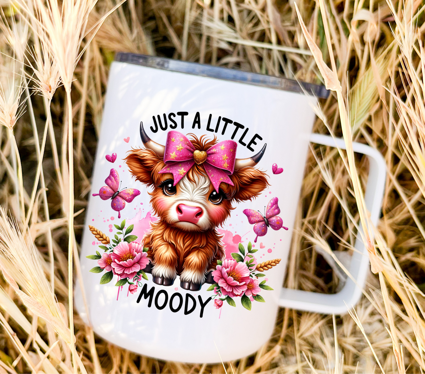 Just A Little Moody Cow Mug