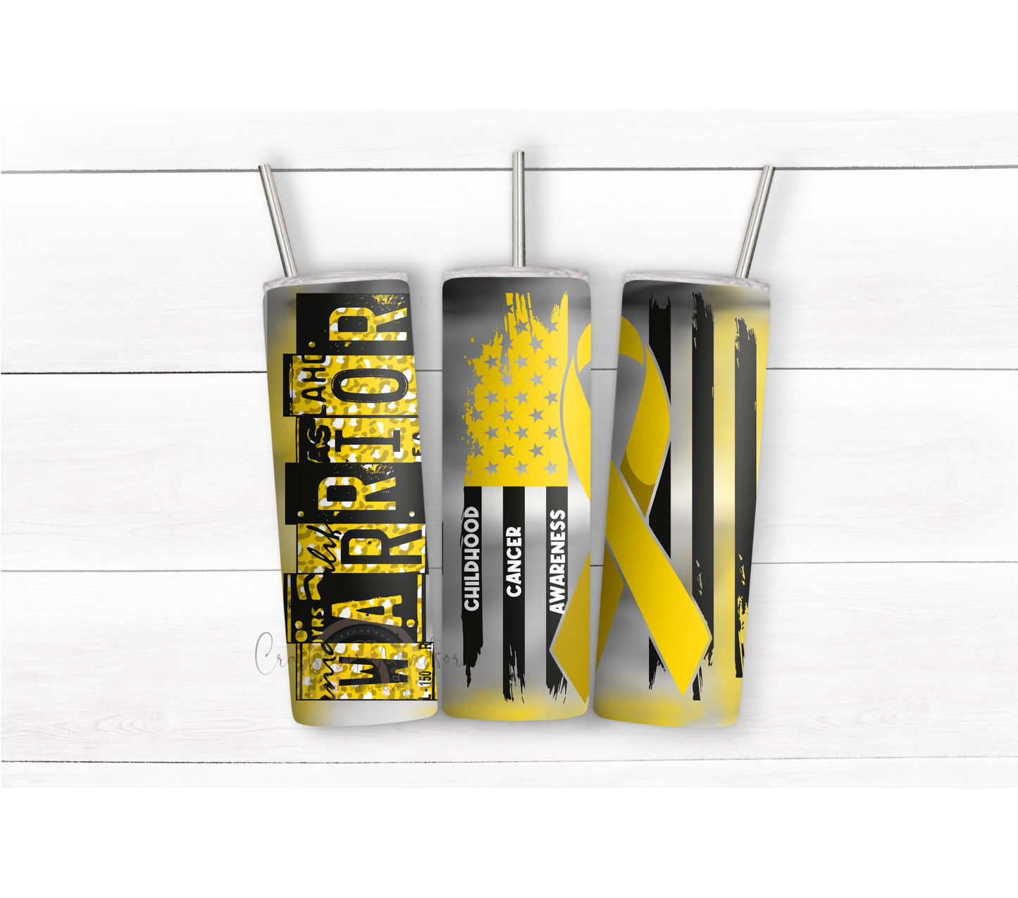 Childhood Cancer Awareness Tumbler