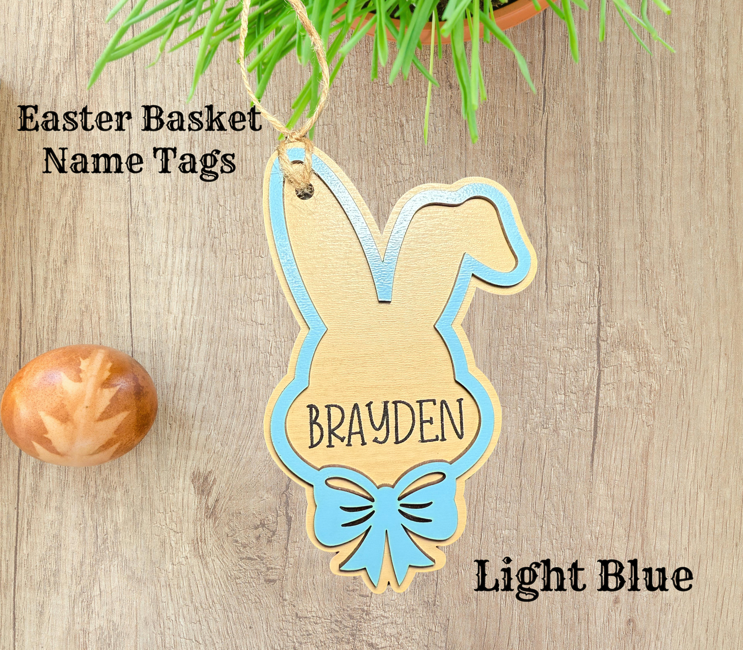 Easter Bunny Name Tags