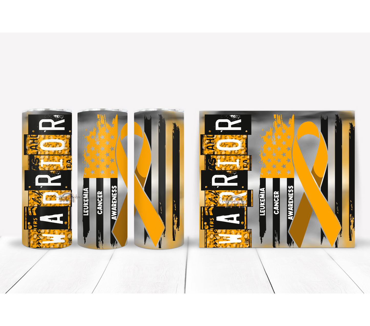 Leukemia Awareness Tumbler