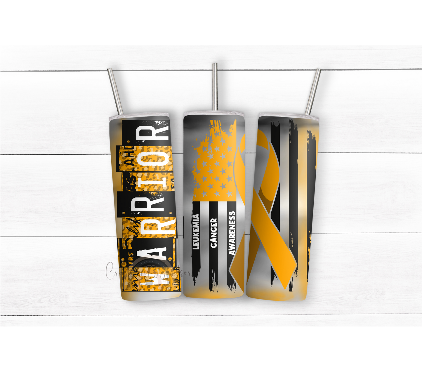 Leukemia Awareness Tumbler