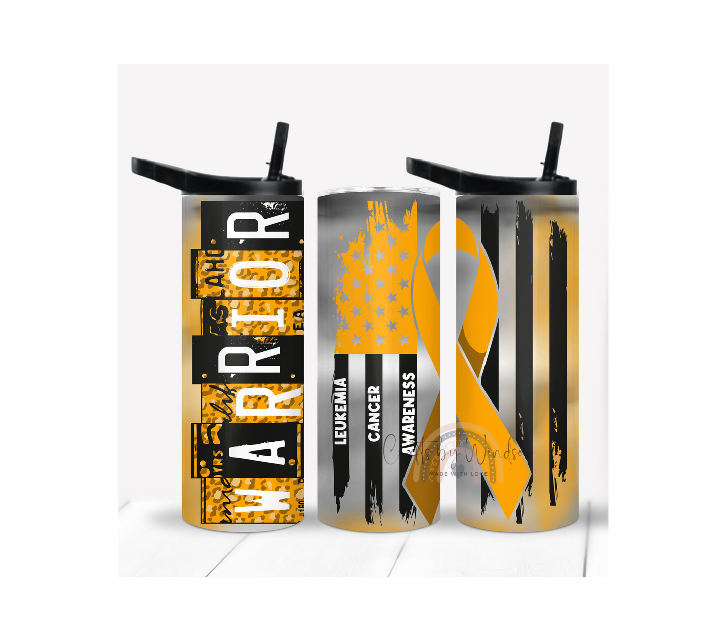 Leukemia Awareness Tumbler
