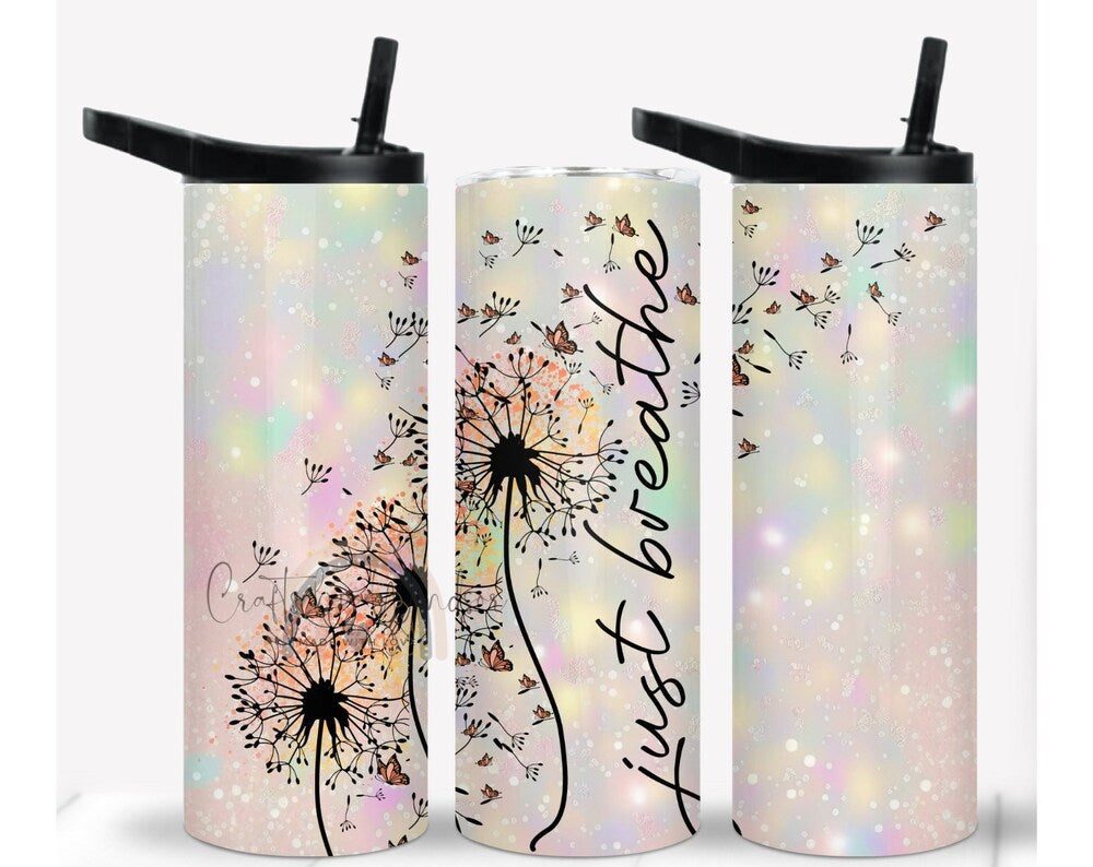 Just Breathe Tumbler
