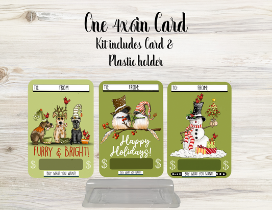 Christmas Money Card