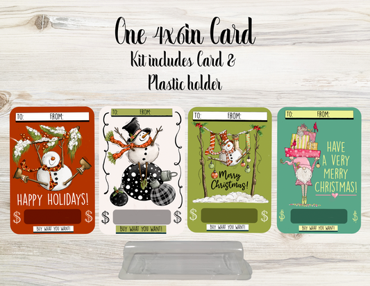 Christmas Money Card