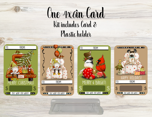 Christmas Money Card