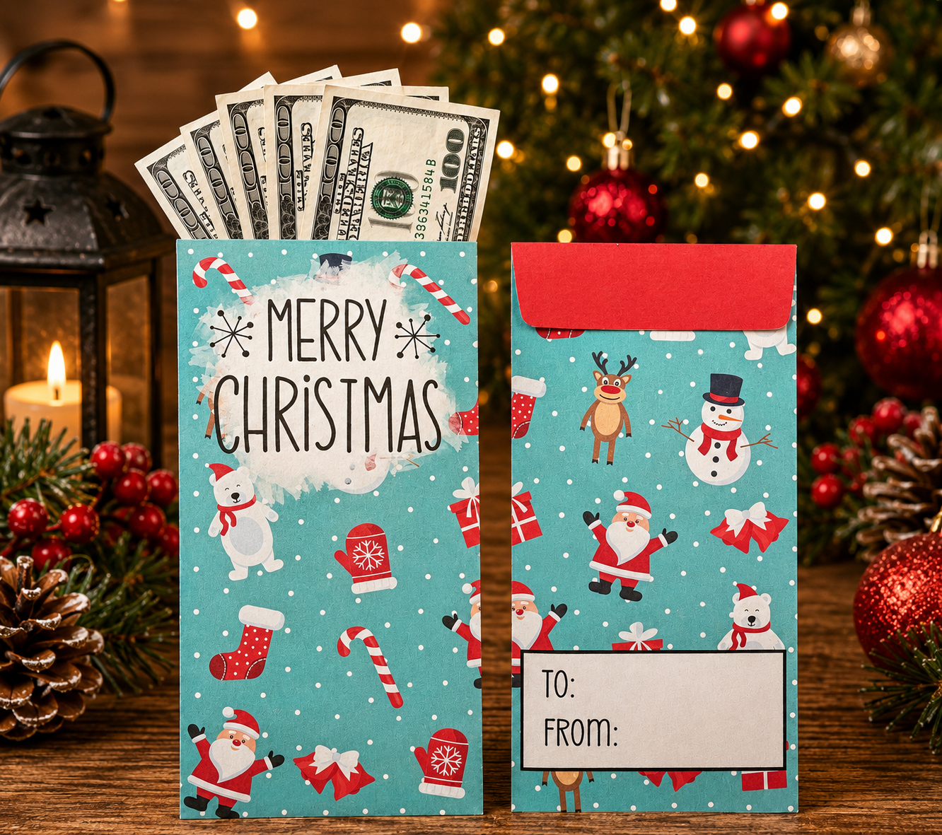 Christmas Money Envelopes