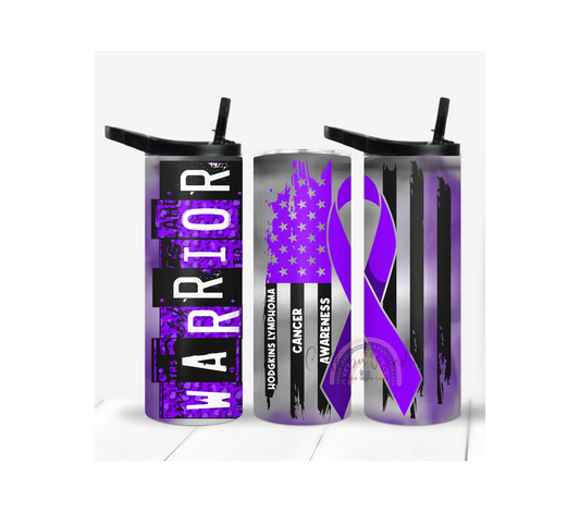 Hodgkins Lymphoma Awareness Tumbler