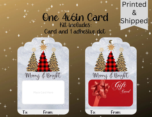 Merry & Bright Gift Card Holder