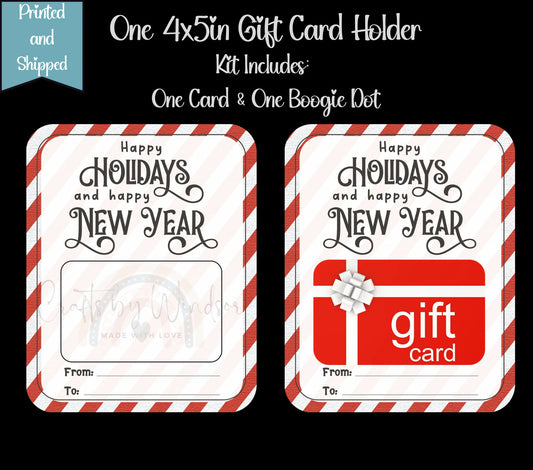 Happy Holidays Gift Card Holder